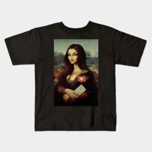 Mona Lisa is not the same Kids T-Shirt